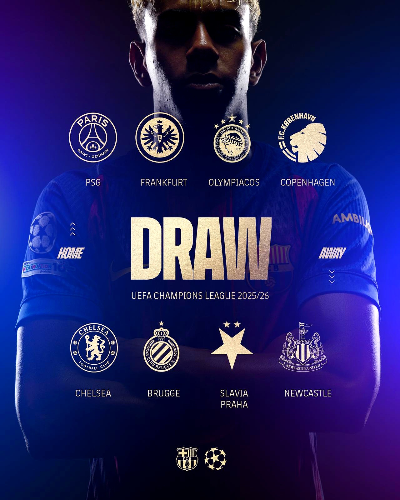 包含欧冠八强抽签揭晓，豪门相遇战火激烈的词条